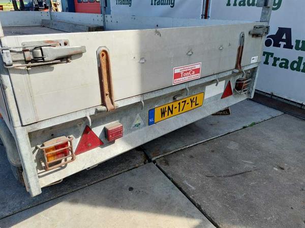 Grote foto verdonk schamelwagen met huif agrarisch aanhangwagens