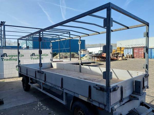 Grote foto verdonk schamelwagen met huif agrarisch aanhangwagens