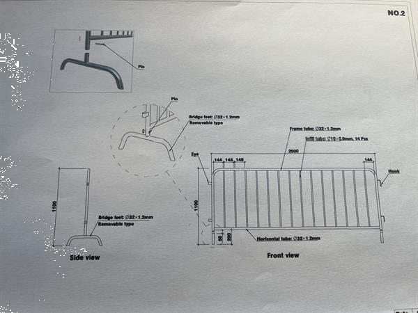 Grote foto sierhekwerk dubbelstaafmat 8 6 8 drankhekken op op tuin en terras hekken en schuttingen