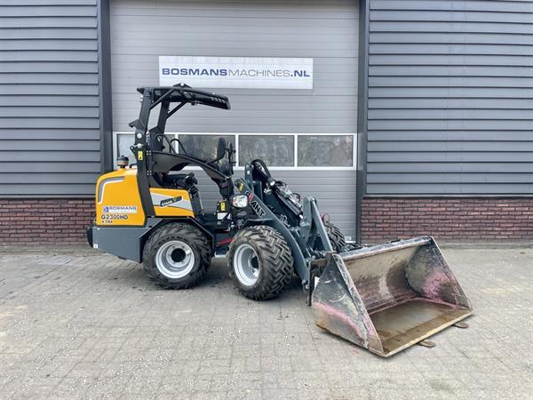 Grote foto giant g2300 x tra hd minishovel demo 2024 80 uur agrarisch shovels