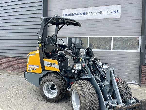 Grote foto giant g2300 x tra hd minishovel demo 2024 80 uur agrarisch shovels