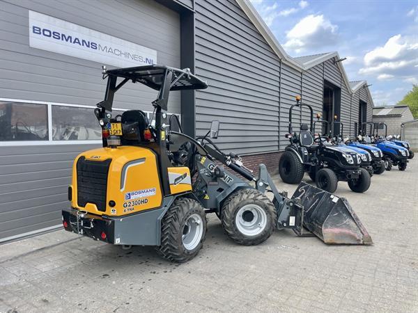 Grote foto giant g2300 x tra hd minishovel demo 2024 80 uur agrarisch shovels