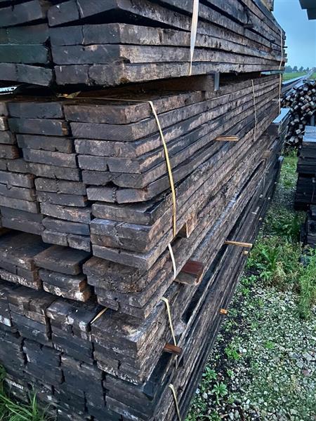 Grote foto 40x200mm gebruikt hard hout 500cm doe het zelf en verbouw hout en planken