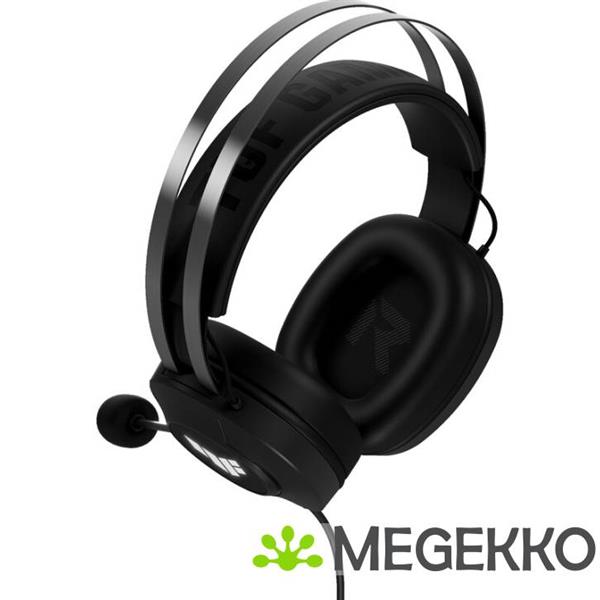 Grote foto asus tuf gaming h1 gen ii headset bedraad hoofdband gamen usb type a zwart audio tv en foto koptelefoons
