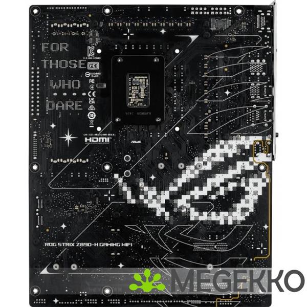 Grote foto asus rog strix z890 h gaming wifi intel z890 lga 1851 socket v1 atx computers en software moederborden