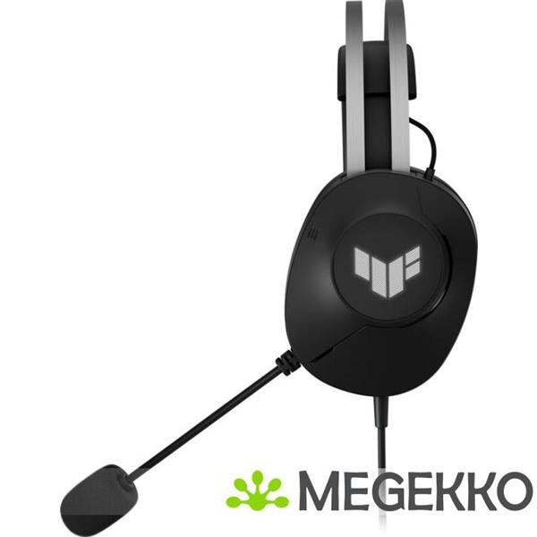 Grote foto asus tuf gaming h1 gen ii headset bedraad hoofdband gamen usb type a zwart audio tv en foto koptelefoons