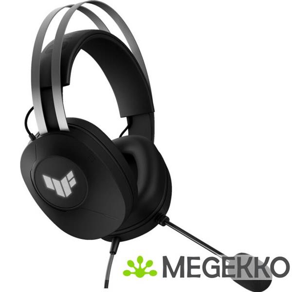 Grote foto asus tuf gaming h1 gen ii headset bedraad hoofdband gamen usb type a zwart audio tv en foto koptelefoons