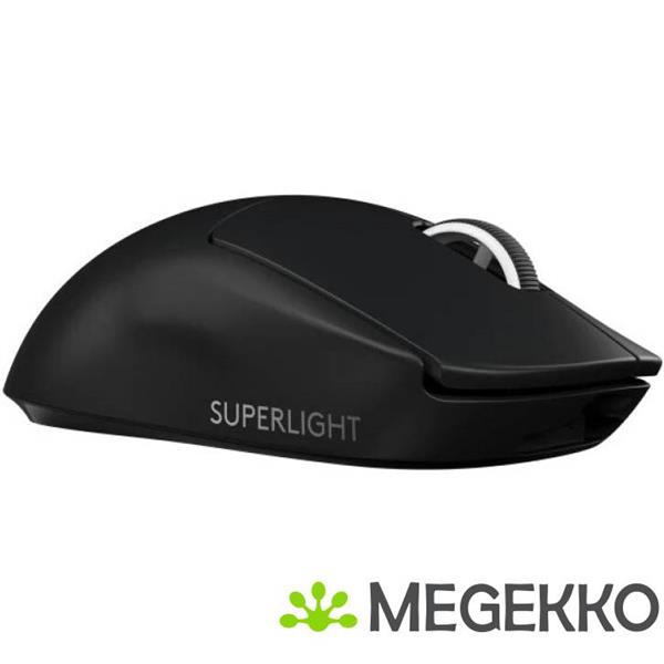 Grote foto logitech g pro x superlight zwart computers en software overige computers en software
