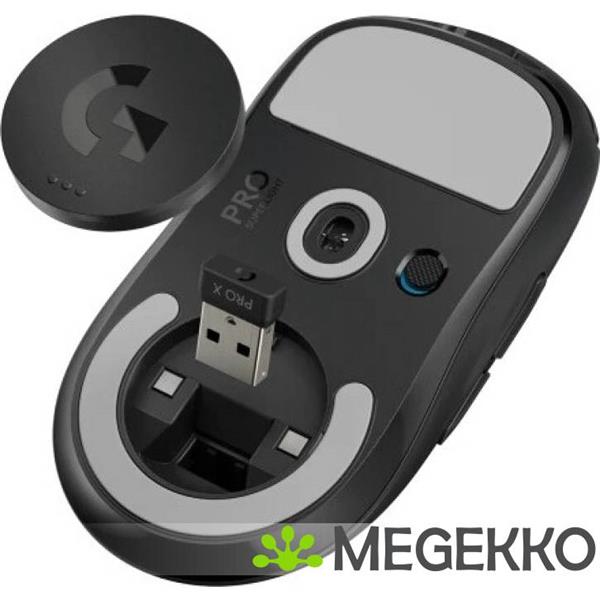 Grote foto logitech g pro x superlight zwart computers en software overige computers en software