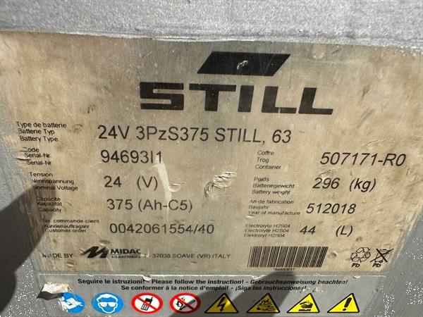 Grote foto vs 22173 elektrische triplex stapelaar still exv sf14 bj2019 doe het zelf en verbouw hefwerktuigen