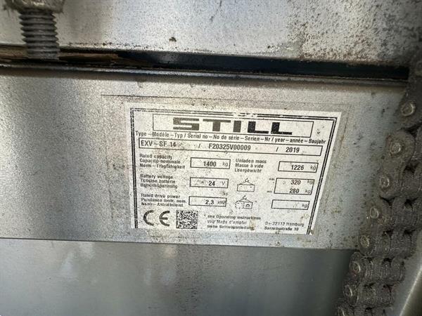 Grote foto vs 22173 elektrische triplex stapelaar still exv sf14 bj2019 doe het zelf en verbouw hefwerktuigen