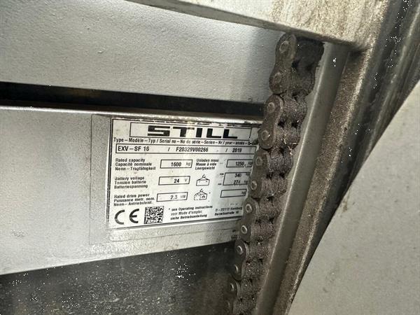 Grote foto vs 22174 elektrische stapelaar still exv sf16 bj2019 doe het zelf en verbouw hefwerktuigen