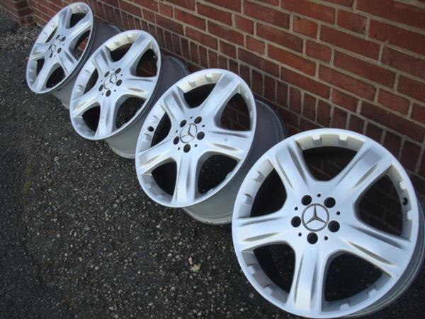 Grote foto 19 inch originele mercedes velgen steek 5x112 auto onderdelen banden en velgen