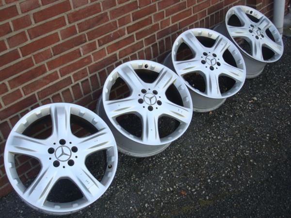 Grote foto 19 inch originele mercedes velgen steek 5x112 auto onderdelen banden en velgen