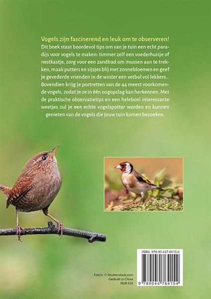 Grote foto mijn tuin een paradijs voor vogels boeken hobby en vrije tijd