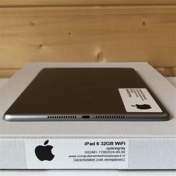 Grote foto voordeelbundel apple ipad 6 model 2018 zwart 32gb 9.7 wifi garantie telecommunicatie ipad