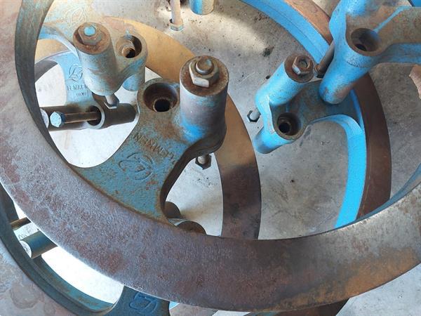 Grote foto lemken 45 graden ringen voor variopack vorenpakker agrarisch ploegen