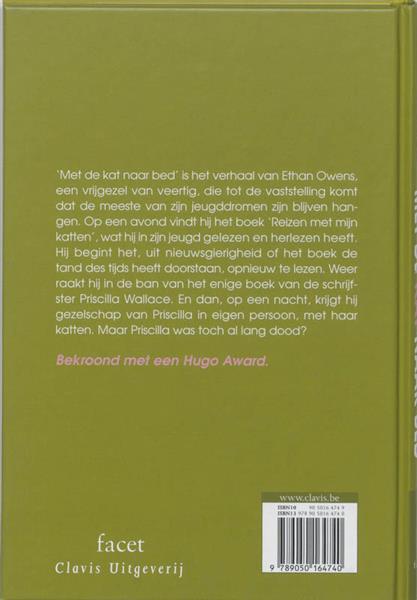 Grote foto met de kat naar bed dwarslijnen boeken jeugd 13 jaar en ouder