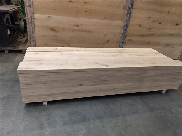 Grote foto 40x240mm 265cm eiken doe het zelf en verbouw hout en planken