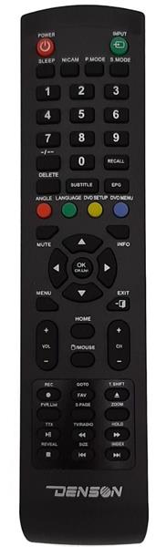 Grote foto denson extra afstandsbediening voor smart serie denson 22 en 24 tv telecommunicatie zenders en ontvangers