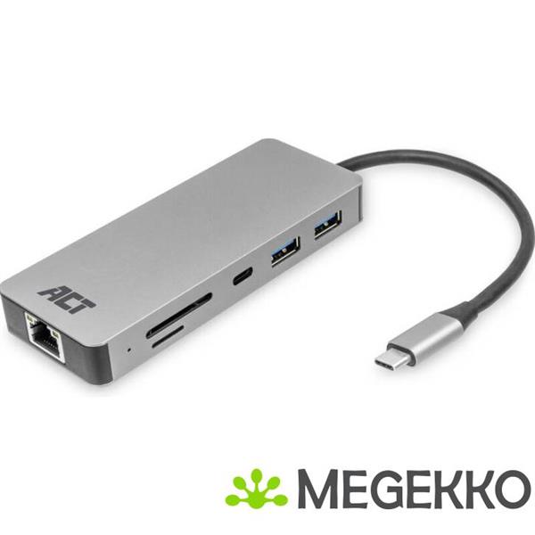 Grote foto act usb c 4k docking station voor 1 hdmi monitor computers en software overige computers en software