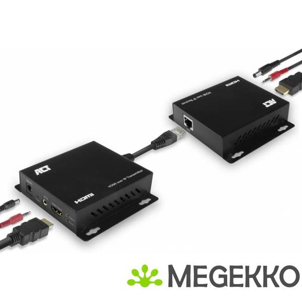 Grote foto act hdmi over ip extender set catx tot 100 meter computers en software overige computers en software