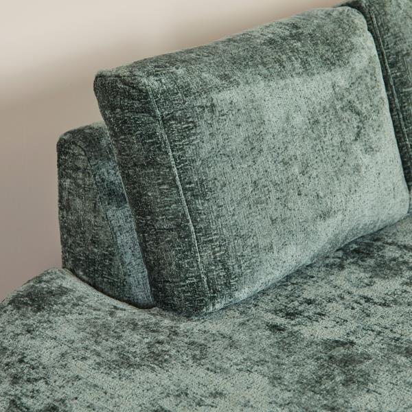 Grote foto mysofa alma divan links 2 5 zits green trenza 21 huis en inrichting eettafels