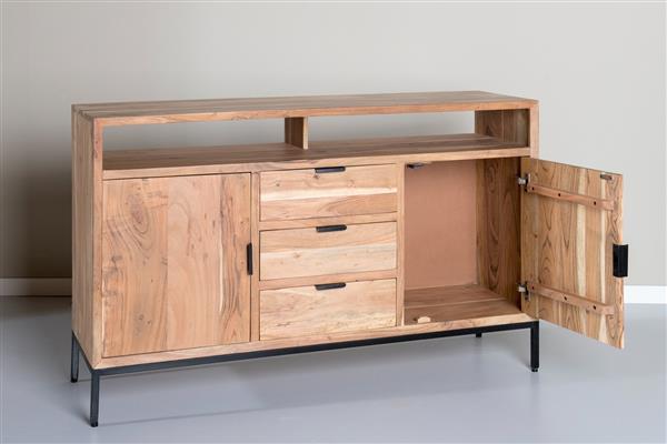 Grote foto dressoir oslo 140x40x85 cm huis en inrichting eettafels