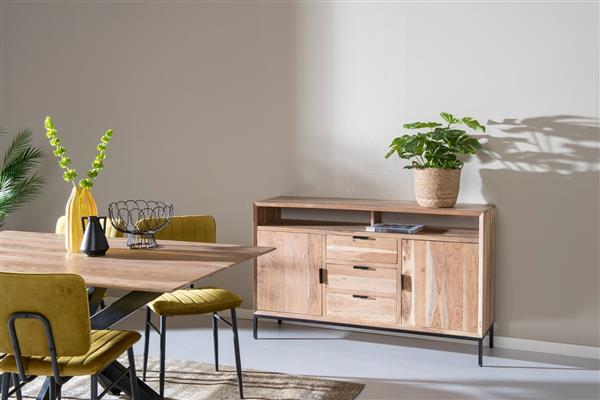 Grote foto dressoir oslo 140x40x85 cm huis en inrichting eettafels