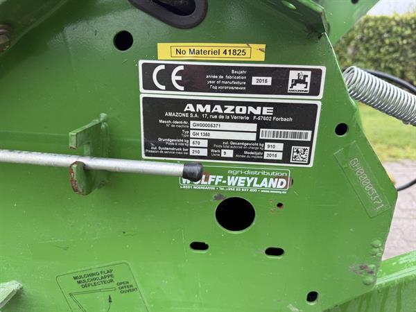 Grote foto amazone gh 1350. 3 punts klepelmaaier met opvang agrarisch maaiers