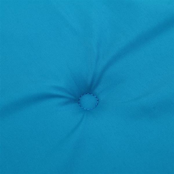 Grote foto vidaxl tuinstoelkussens 2 st hoge rug 120x50x3 cm stof blauw huis en inrichting woningdecoratie