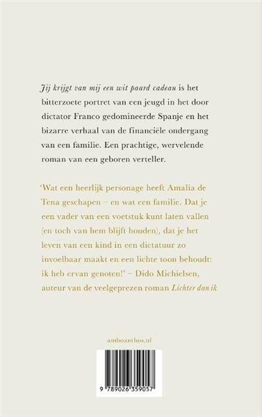 Grote foto jij krijgt van mij een wit paard cadeau boeken overige boeken