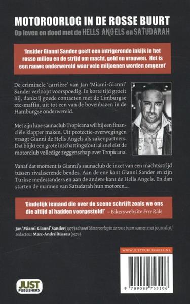 Grote foto motoroorlog in de rosse buurt boeken thrillers