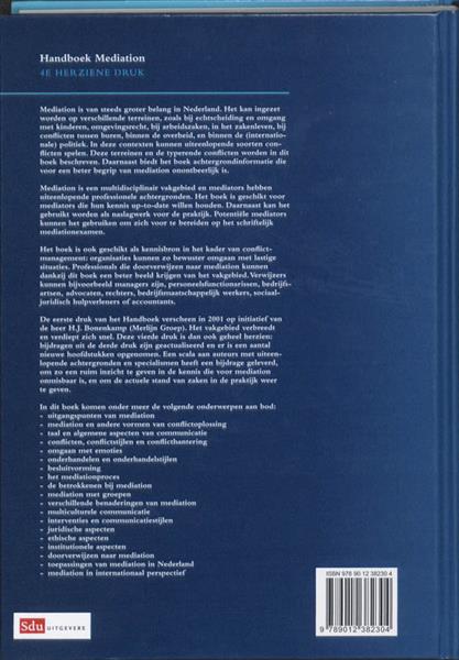 Grote foto handboek mediation boeken wetenschap