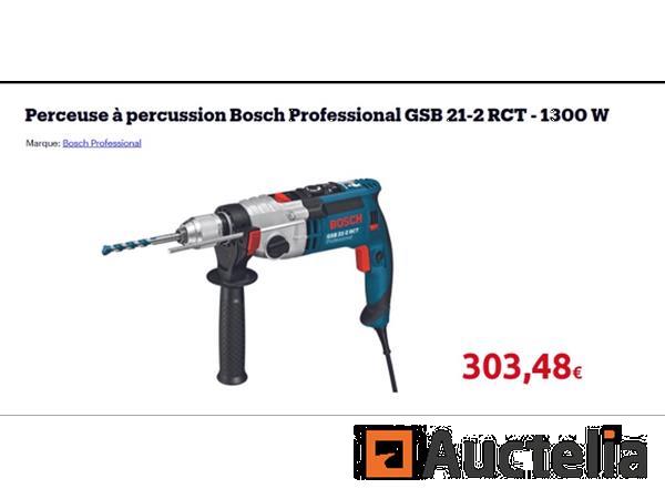 Grote foto bosch gsb 21 2 rct professionele klopboormachine in zijn koffer doe het zelf en verbouw ijzerwaren en bevestigingsmiddelen