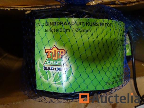 Grote foto 2 spoelen top craft zacht pvc binddraad voor de tuin doe het zelf en verbouw gereedschappen en machines