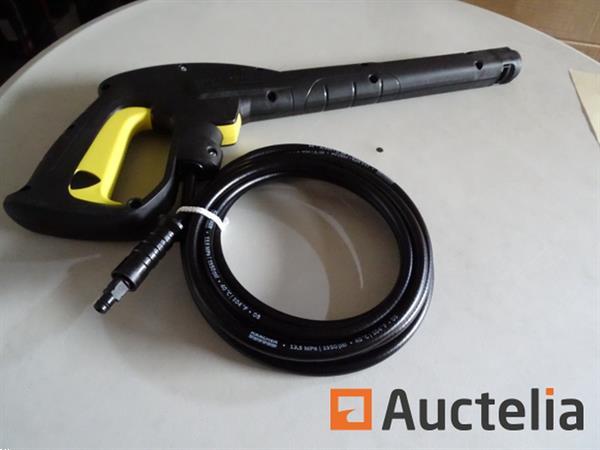 Grote foto slangentoebehorenset met k rcher pistool doe het zelf en verbouw onderdelen en accessoires