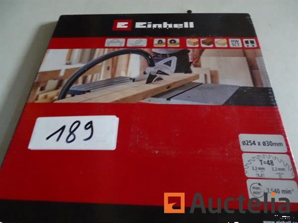 Grote foto widia zaagblad voor hout einhell tct circ zaagblad 254x30 t48 doe het zelf en verbouw ijzerwaren en bevestigingsmiddelen