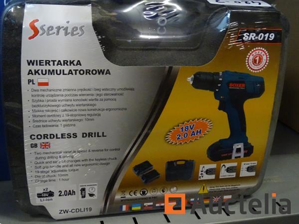 Grote foto 18v accuschroevendraaier in de doos boxer sr 019 doe het zelf en verbouw gereedschappen en machines