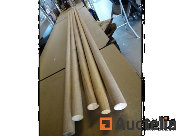Grote foto 5 houten handvatten voor borstel rakel doe het zelf en verbouw gereedschappen en machines