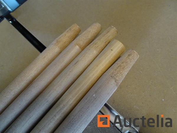 Grote foto 5 houten handvatten voor borstel rakel doe het zelf en verbouw gereedschappen en machines