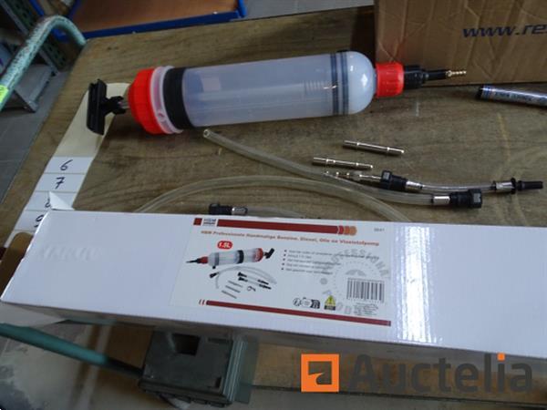 Grote foto professionele handpomp voor benzine diesel olie en vloeistof hbm doe het zelf en verbouw gereedschappen en machines