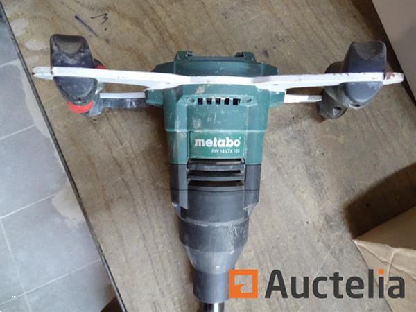 Grote foto 18 v metabo rw 18 ltx 120 accumixer doe het zelf en verbouw gereedschappen en machines