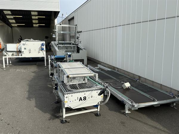 Grote foto sorma pal 108d palletiseerder met kettingtransporteur agrarisch tuinbouw