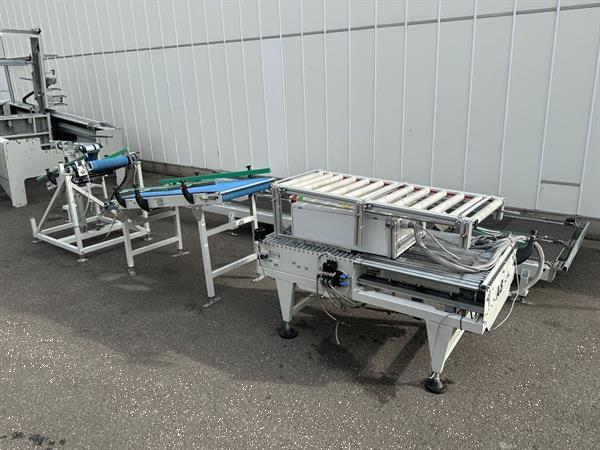 Grote foto sorma pal 108d palletiseerder met kettingtransporteur agrarisch tuinbouw