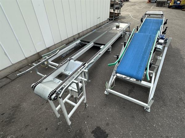 Grote foto sorma pal 108d palletiseerder met kettingtransporteur agrarisch tuinbouw