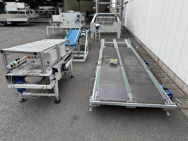 Grote foto sorma pal 108d palletiseerder met kettingtransporteur agrarisch tuinbouw