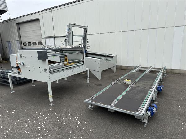 Grote foto sorma pal 108d palletiseerder met kettingtransporteur agrarisch tuinbouw