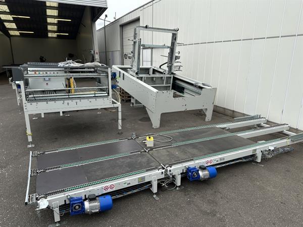 Grote foto sorma pal 108d palletiseerder met kettingtransporteur agrarisch tuinbouw