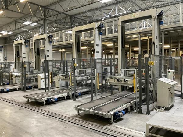 Grote foto sorma pal 108d palletiseerder met kettingtransporteur agrarisch tuinbouw